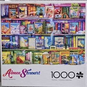 Aimee Stewart-"Travel Trinkets"-1000 Piece Jigsaw Buffalo Games Puzzle